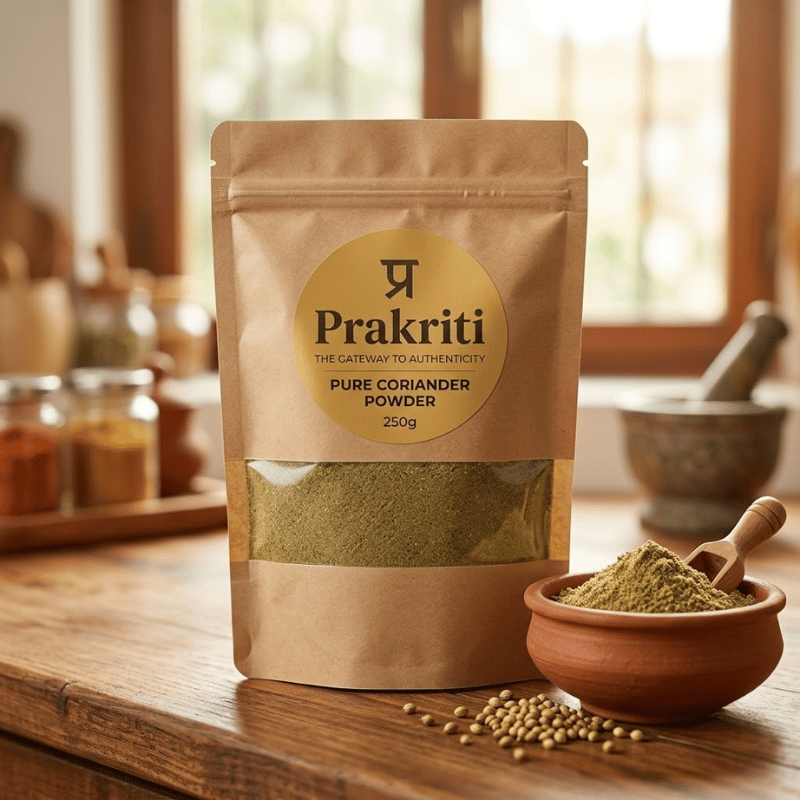 Prakriti Pure Coriander Powder (മല്ലിപ്പൊടി)